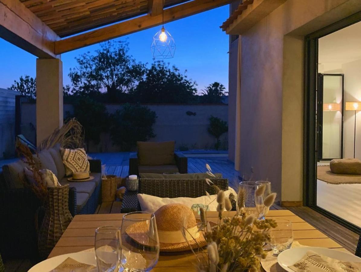 Le Petit Bali Spacieuse Villa Pour 8 Avec Piscine Saint-Cyprien  Esterno foto