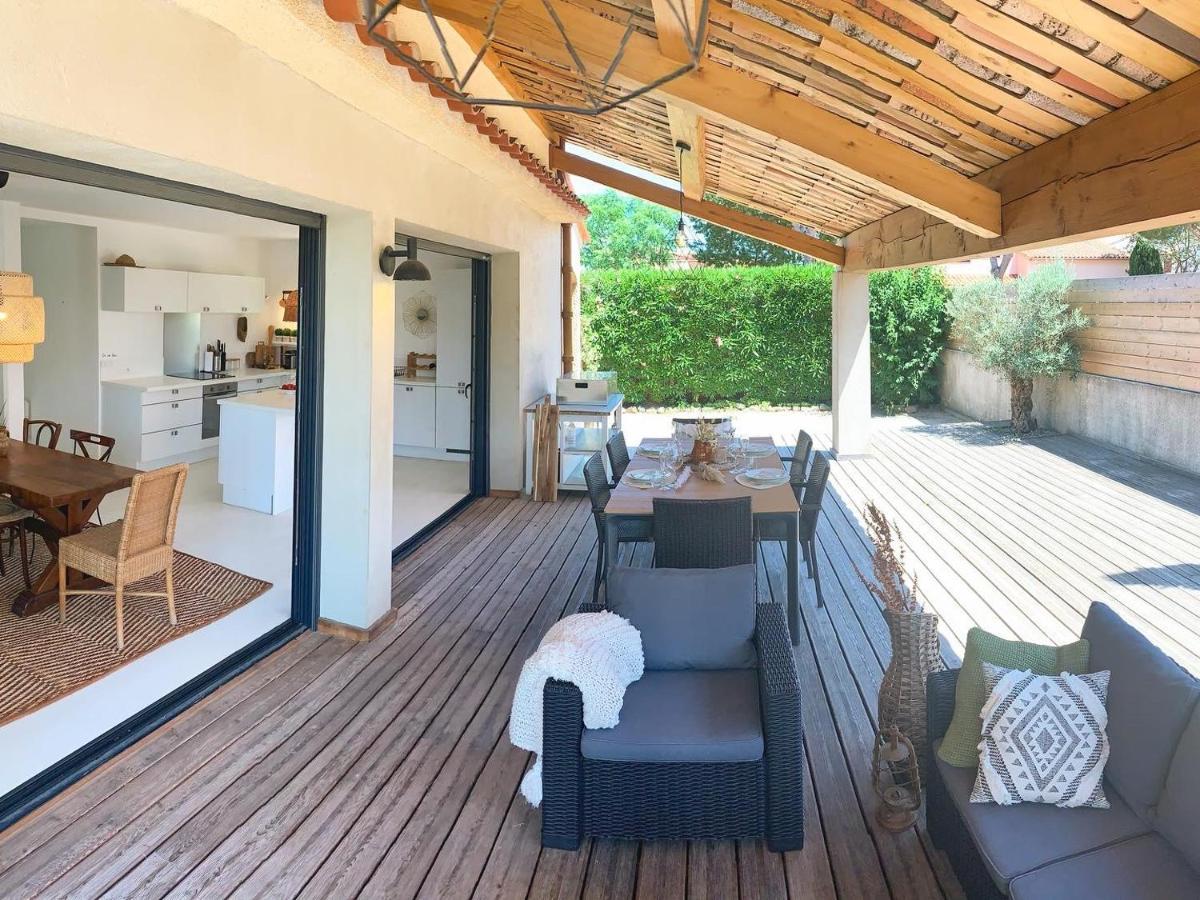 Le Petit Bali Spacieuse Villa Pour 8 Avec Piscine Saint-Cyprien  Esterno foto